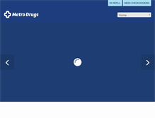 Tablet Screenshot of metrodrugs.ca
